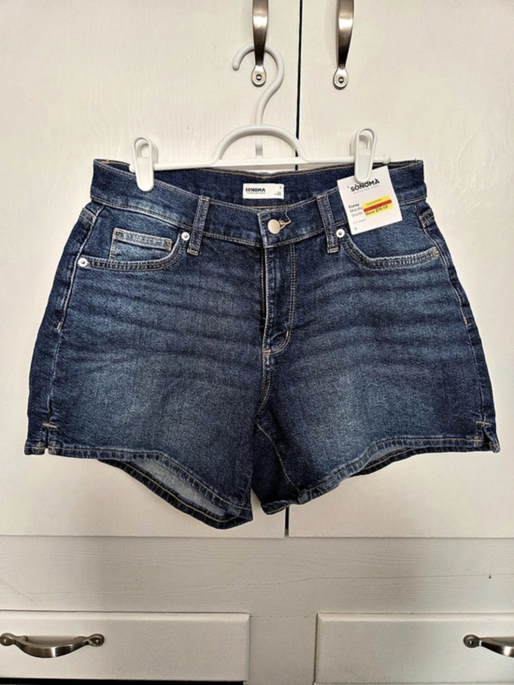 Sonoma Women's Denim Jean Shorts Size 6 And Size 10 NWT